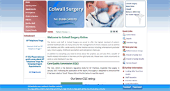 Desktop Screenshot of colwallsurgery.co.uk